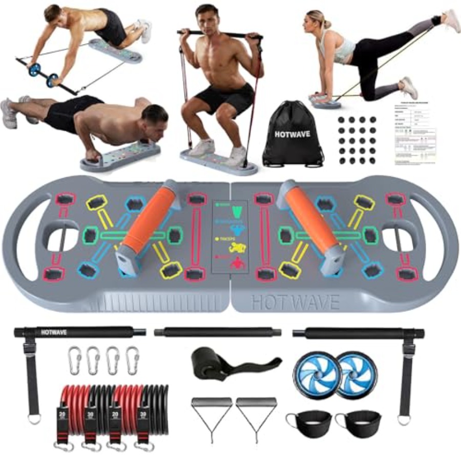 Push Up Board - Plataforma de flexões para academia em