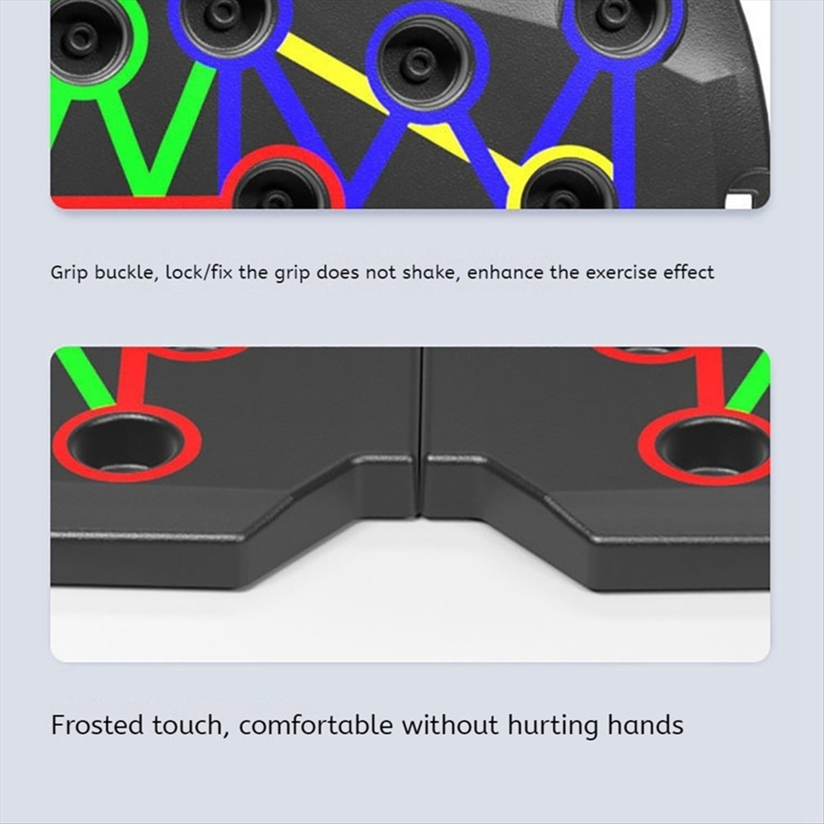 Push Up Board - A10R Prancha de Flexões Portátil e