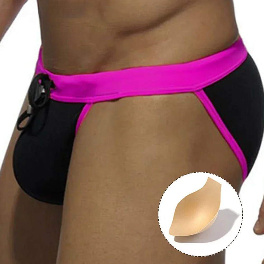 Push Up Board - Sexy roupa de banho masculina tronco