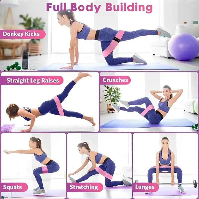3 Peças Faixas Elásticas de Te - Yoga Fitness Resistance Band avaliação e preço