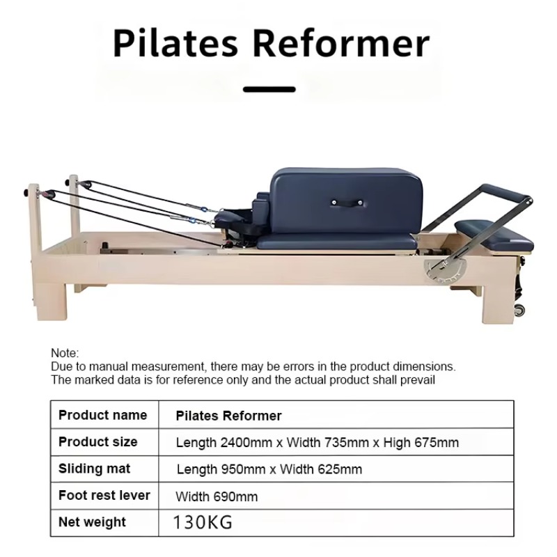 Máquina de Pilates Reformer pa - Yoga Fitness Training avaliação e preço