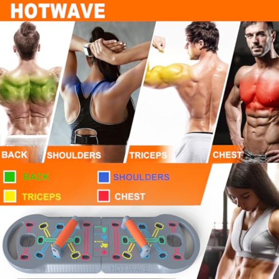 Plataforma de flexões para aca - Push Up Board avaliação e preço