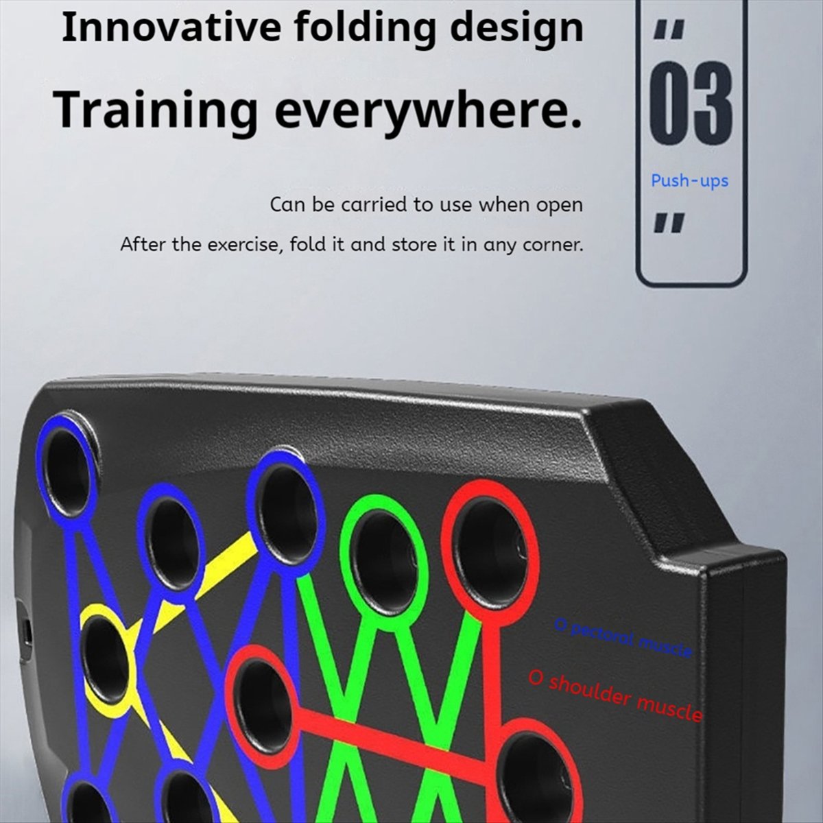 A10R Prancha de Flexões Portát - Push Up Board avaliação e preço