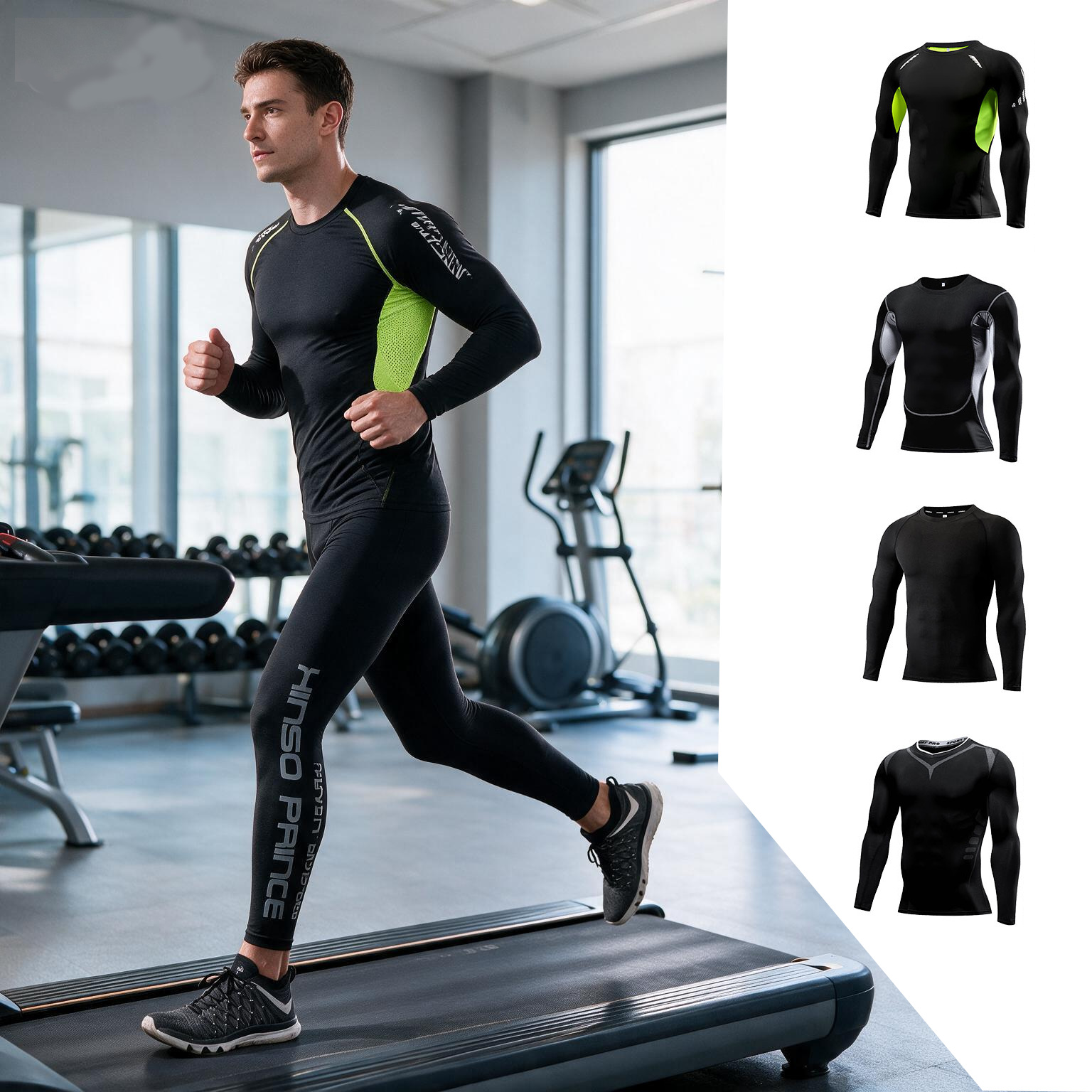 Conjunto de Roupas Esportivas  - Yoga Fitness Training avaliação e preço
