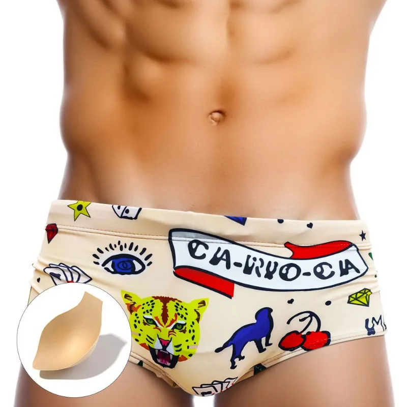 Sexy maiô masculino push-up ro - Push Up Board avaliação e preço